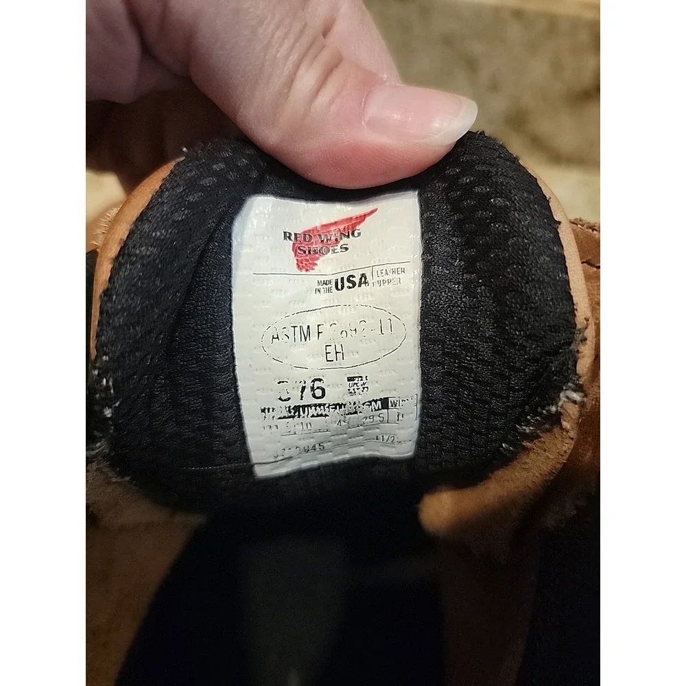 Red Wing Shoes vintage red